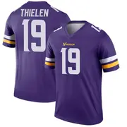 Men's Purple Legend Adam Thielen Minnesota Jersey