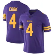 Men's Purple Limited Dalvin Cook Minnesota Color Rush Jersey